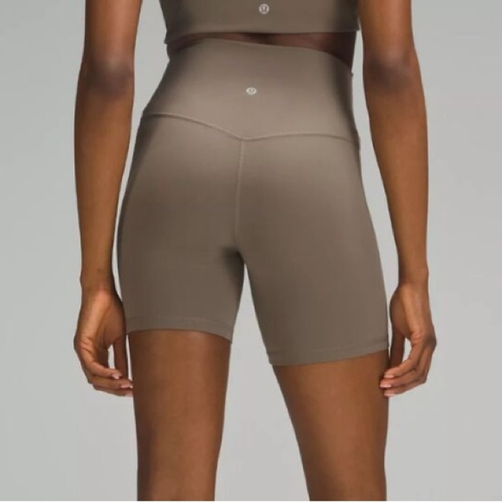 Lululemon Align High-Rise Short 6" in Nomad ~ Size 12 - Picture 3 of 8